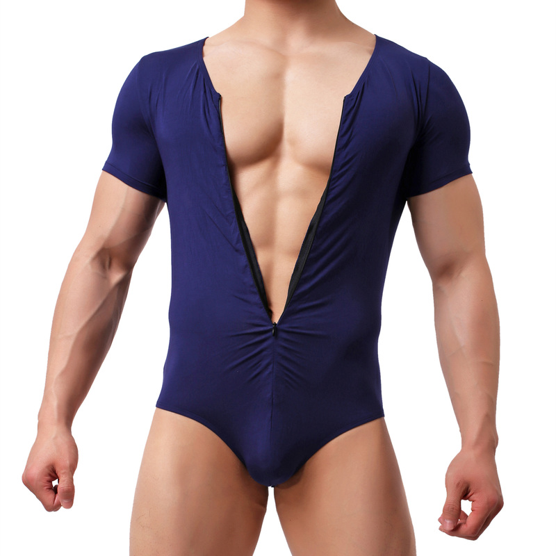 Mens Lingerie Bodysuit Male Teddy Underwear Mens Lingerie Bodysuit