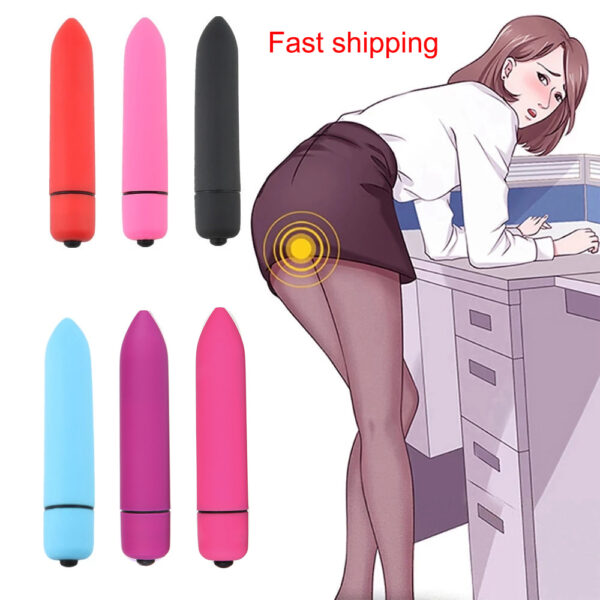 10 Speed Mini Bullet Vibrator G Spot Vibration Vagina Clitoris Stimulator Dildo Vibrator Remote Control Bullet - Image 2