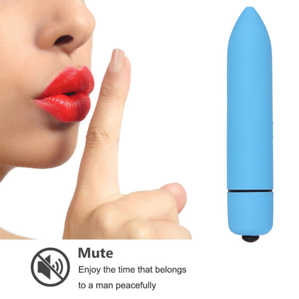 10 Speed Mini Bullet Vibrator G Spot Vibration Vagina Clitoris Stimulator Dildo Vibrator Remote Control Bullet - Image 4