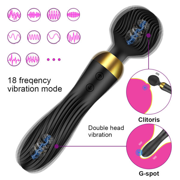 AV Magic Wand Clitoris Vaginas Stimulator - Image 2