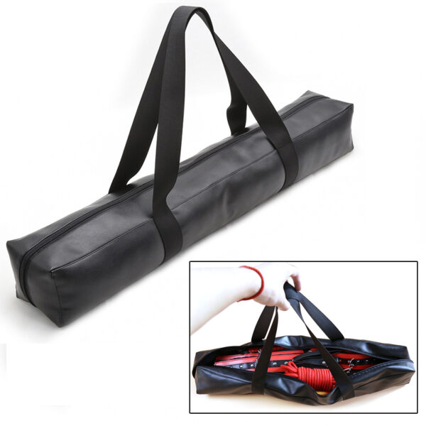 Sex Storage Bag For Bondage Set Big Capacity Storage Bag for Sex Products Leather Handbags - Image 2