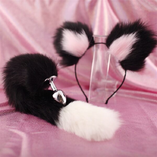 Fox Rabbit Tail Plug Furry Anal Plug