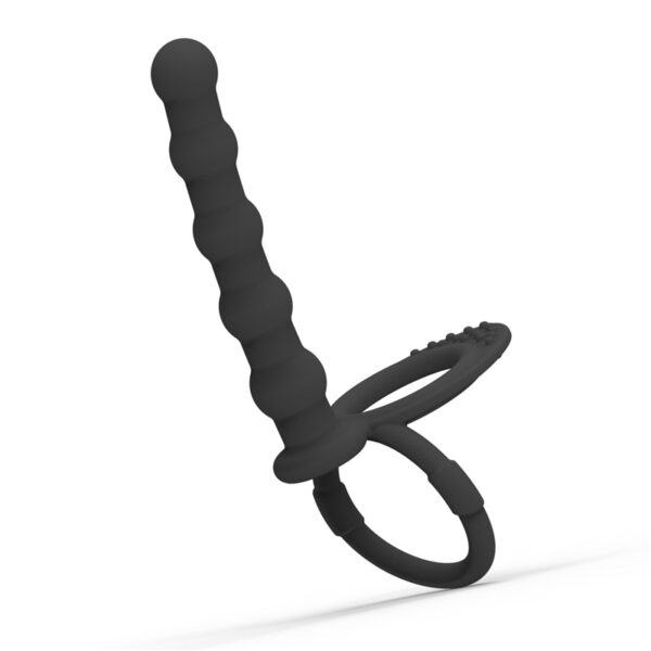 Double Penetration Dildo Penis Vibrator  Anal Beads Butt Plug Sex Ring G Spot Massager For Men Adults - Image 4