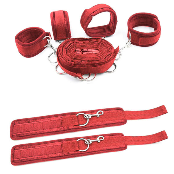 Tied To Bed Bdsm Bed Straps Bdsm Bed Handcuffs