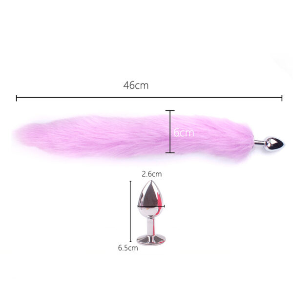 Fox Tail Anal Plug For Women - Image 4