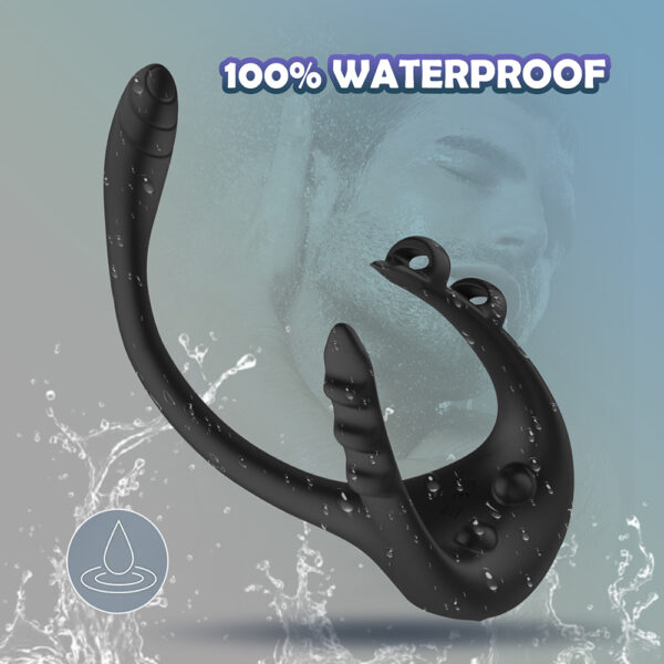 Vibrating Cock Ring For Men Testicle Massage - Image 8