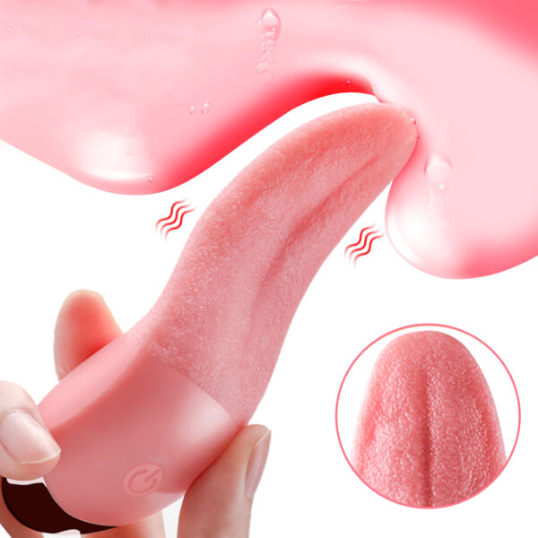 Soft Tongue Licking Vibrator G spot Clitoral Stimulator - Image 6