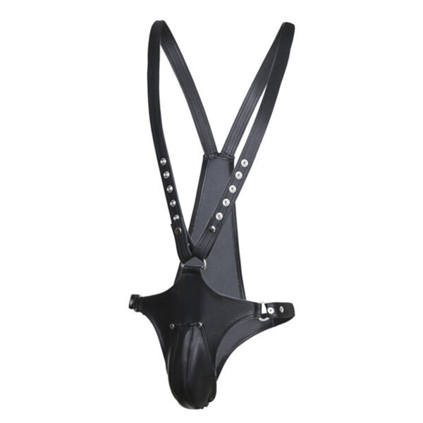 Bdsm Fetish Lingerie Mens Erotic Underwear Leather Bondage Lingerie Chastity Panties