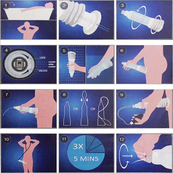 Water Vacuum Penis Pump For Men Penis Pump Enlargement - Image 5