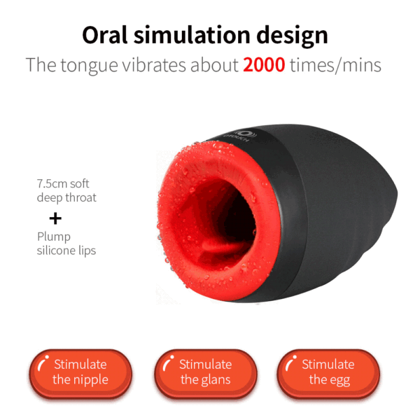 Intimate Silicone Automatic Heating Vibrator Male Penis Training Machine - Image 4