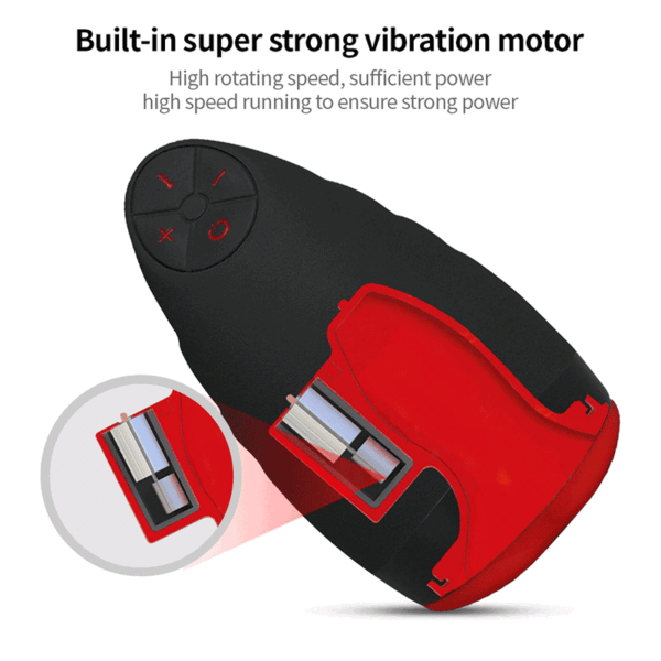 Intimate Silicone Automatic Heating Vibrator Male Penis Training Machine - Image 2
