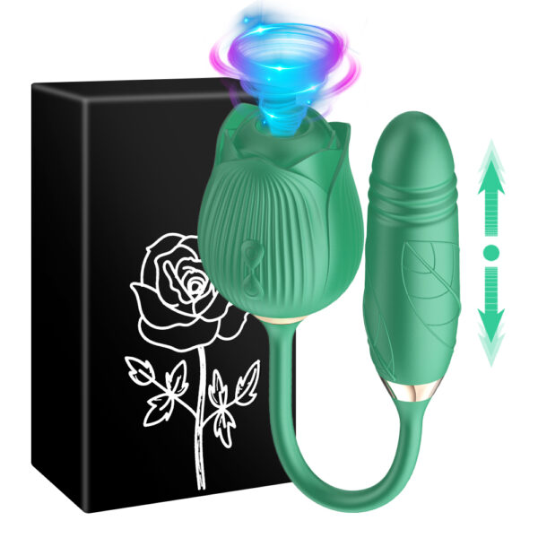 Clitoral Sucker Nipple Blowjob Clitoris Stimulation Rose Toy For Women - Image 4