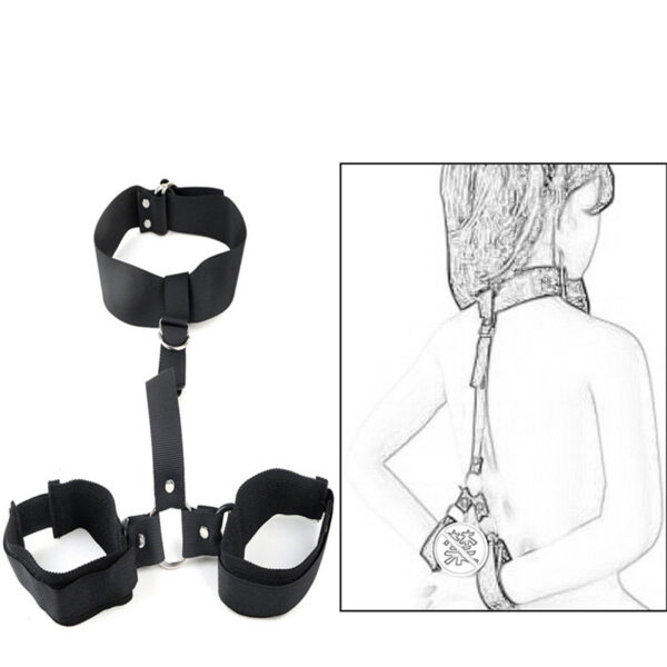BDSM Bondage Restraint Bondage Fetish Slave Handcuffs & Ankle Cuffs No Vibrators Sex Toys For Women - Image 5