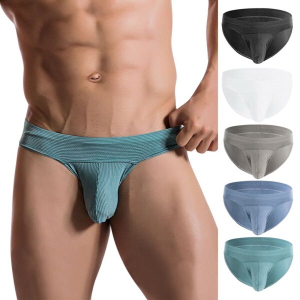 Mens Sexy Underwear U Convex Pouch Underwear Mens Boxer Briefs With Pouch