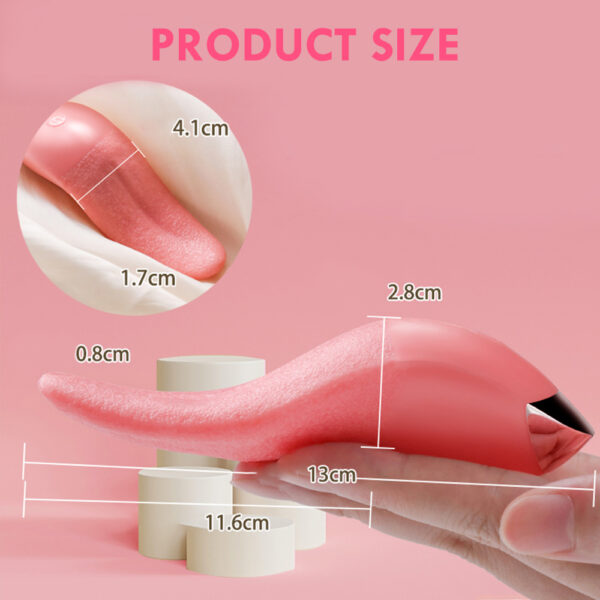 Soft Tongue Licking Vibrator G spot Clitoral Stimulator - Image 5