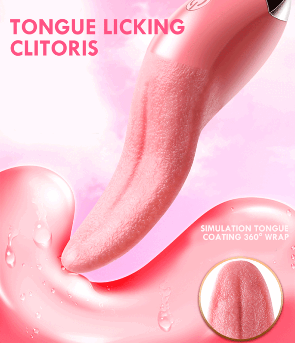 Soft Tongue Licking Vibrator G spot Clitoral Stimulator - Image 3