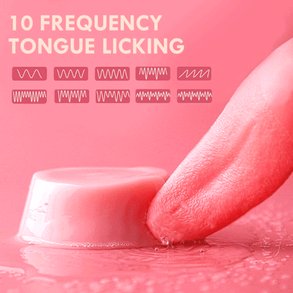 Soft Tongue Licking Vibrator G spot Clitoral Stimulator - Image 2