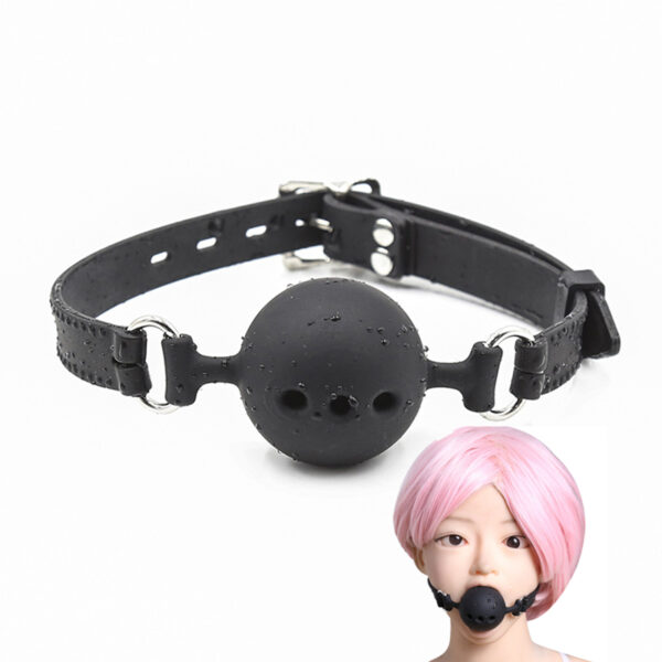 Bdsm Open Mouth Gag Bondage Slave Gag Ball Sex Games - Image 2