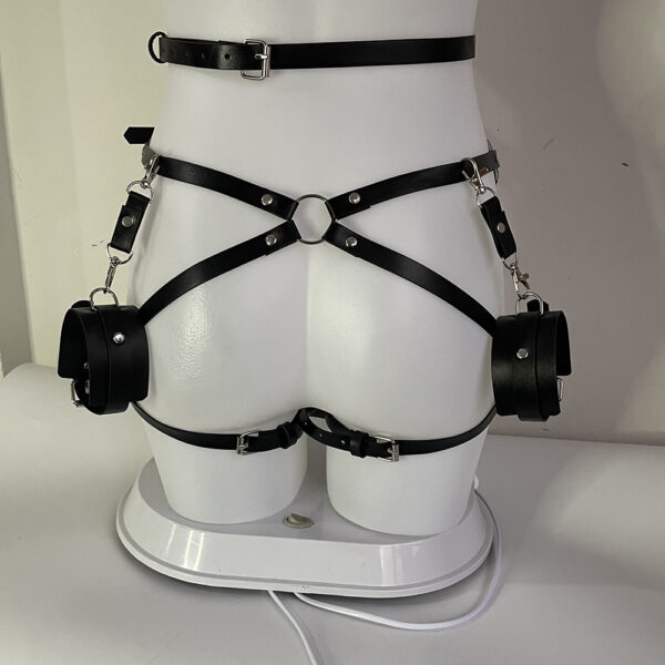 Sexy Harness Lingerie Strapon Panties Body Harness Bondage Underwear Sexy Garter Outfit - Image 5