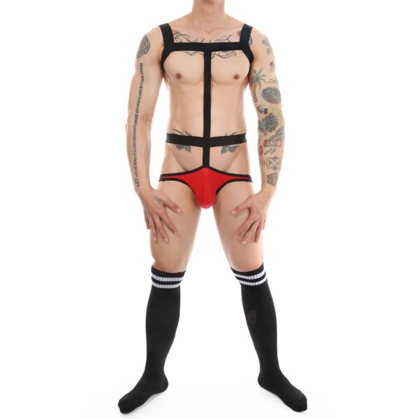 Mens Sexy Bulge Mens Harness Belt Hot Male Underwear Bulge Mens Exotic Underwear Stockings - Image 10