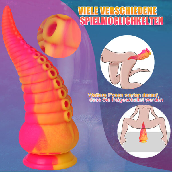Rainbow Dildo Sex Toys Colorful Dildos - Image 11