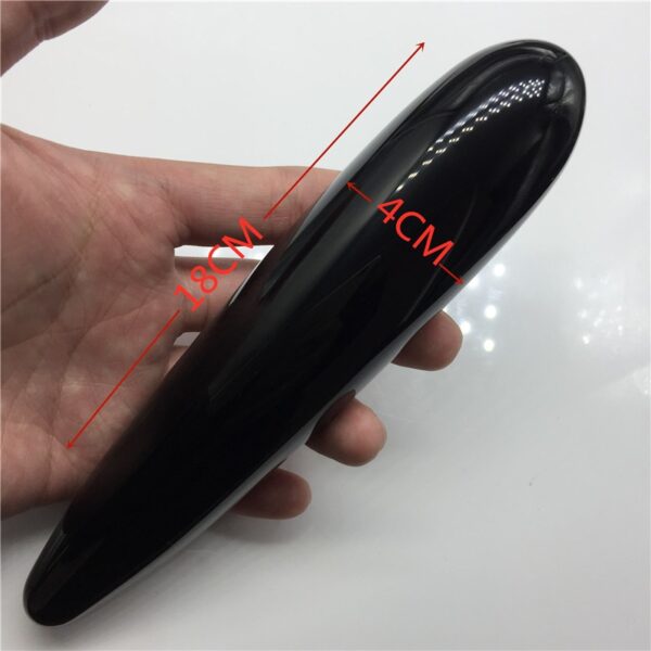 18Cm Natural Rose Quartz Wand Massage Wand Yoni Massage Stick - Image 4