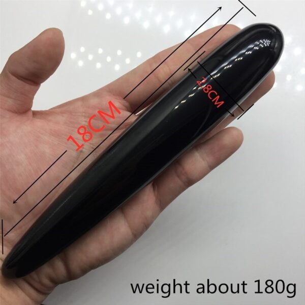 18Cm Natural Rose Quartz Wand Massage Wand Yoni Massage Stick - Image 9