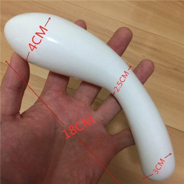 18Cm Natural Rose Quartz Wand Massage Wand Yoni Massage Stick - Image 19