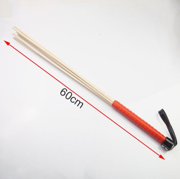 Flexible Long Spanking Cane Leather Bdsm Cane - Image 5