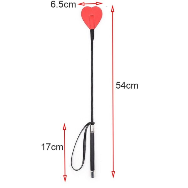 Flexible Long Spanking Cane Leather Bdsm Cane - Image 6