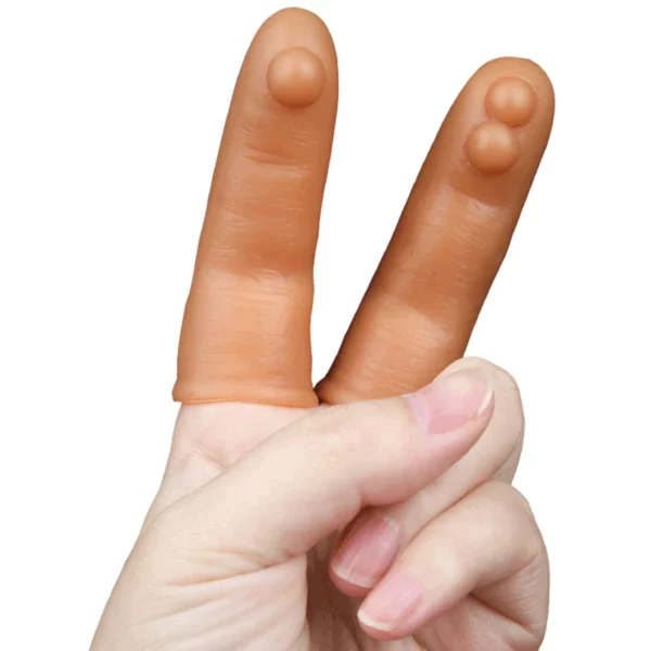 Liquid Silicone Sex Gloves Set - 4 Types Finger Sleeve, Clitoris & G Spot Massage, High Elasticity Orgasm Sleeve - Intimate Sex Toys for Women - Image 3