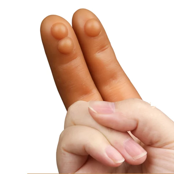 Liquid Silicone Sex Gloves Set - 4 Types Finger Sleeve, Clitoris & G Spot Massage, High Elasticity Orgasm Sleeve - Intimate Sex Toys for Women - Image 4