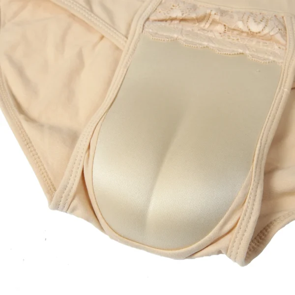 Men's Gaff Panty for Shaping – Transgender & Crossdress Briefs with Lace Detail – Sissy Underwear and Lingerie - Image 3