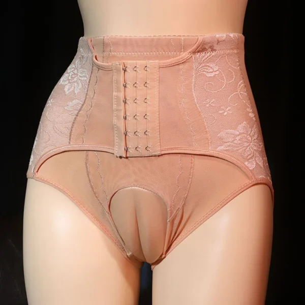 High-Waisted Lace Lingerie for Sexy Gay Men – Transparent, Tight, and High-Quality Underwear with Ball Pouch - Image 2