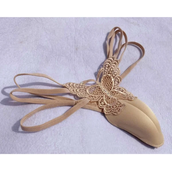 Lace Control Panty Gaff Lingerie Underwear for Crossdressers, Transgender, Drag Queens, and Shemale - G-String Camel Toe Panties - Image 5